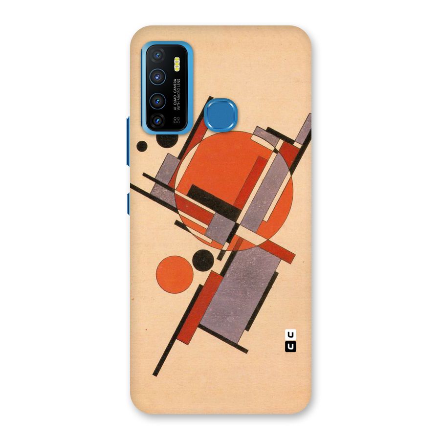 Geo Abstract Metrics Back Case for Infinix Hot 9