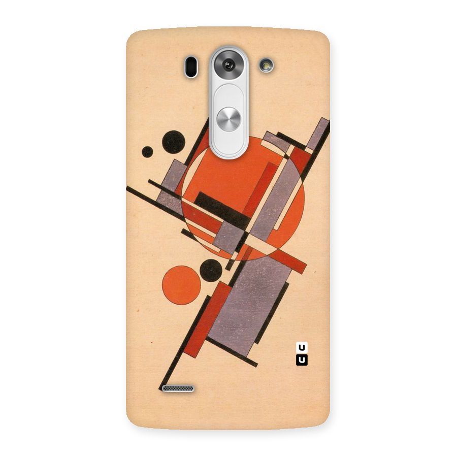 Geo Abstract Metrics Back Case for LG G3 Beat