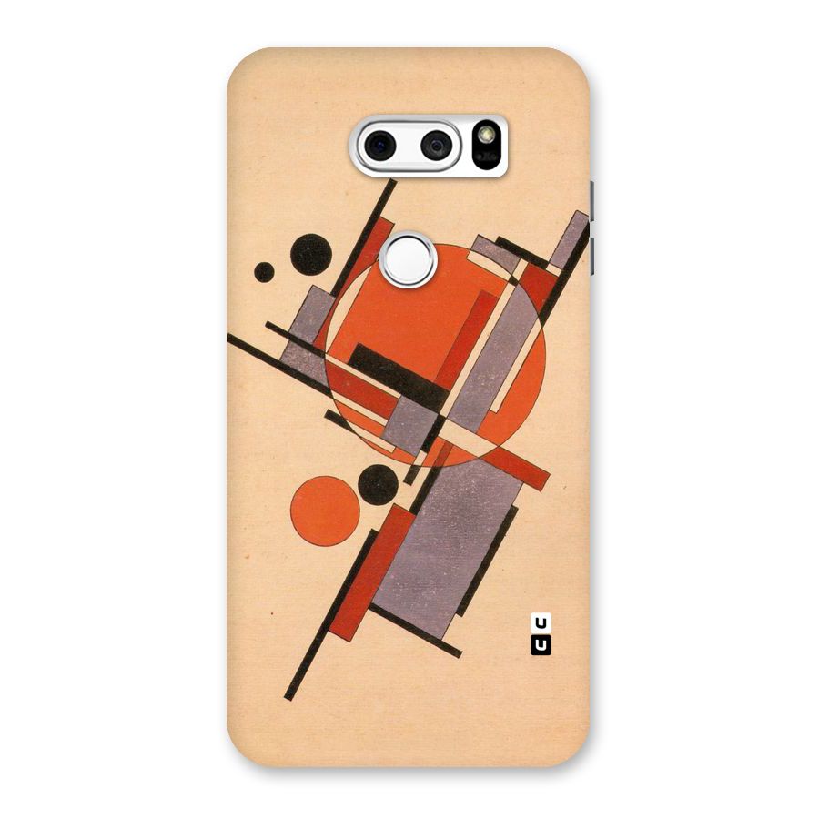 Geo Abstract Metrics Back Case for LG V30