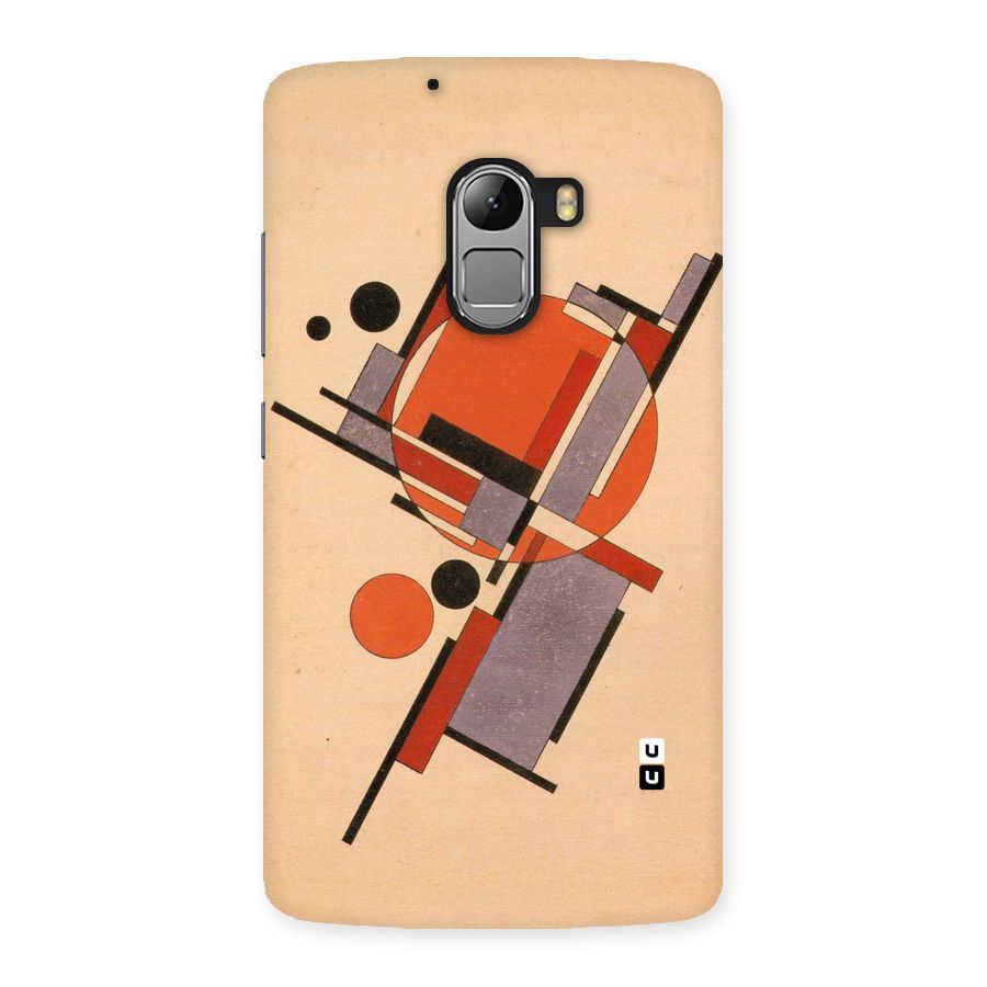 Geo Abstract Metrics Back Case for Lenovo K4 Note