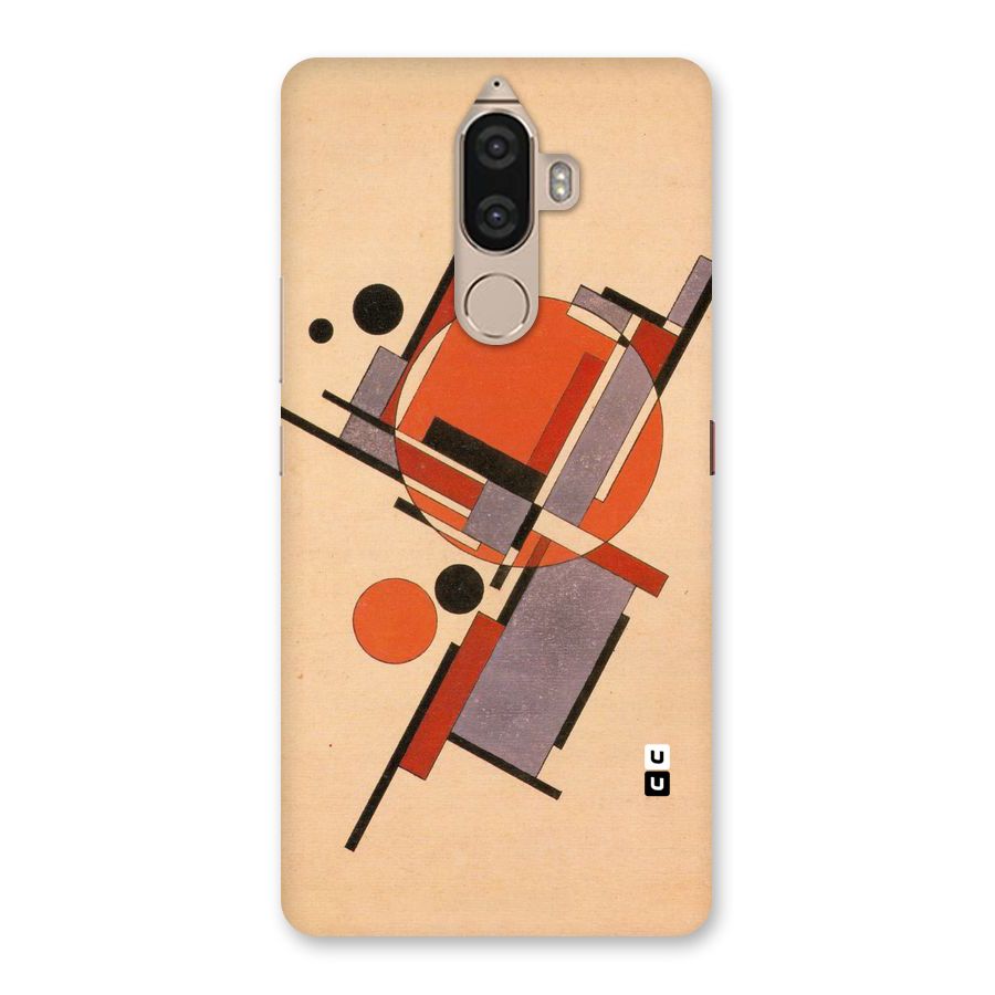 Geo Abstract Metrics Back Case for Lenovo K8 Note