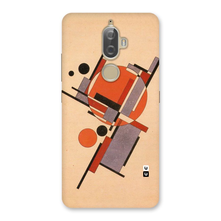 Geo Abstract Metrics Back Case for Lenovo K8 Plus