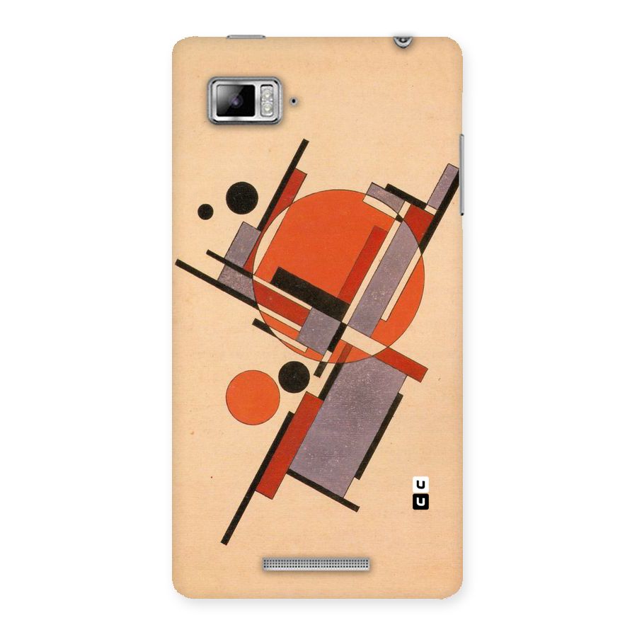 Geo Abstract Metrics Back Case for Lenovo Vibe Z K910