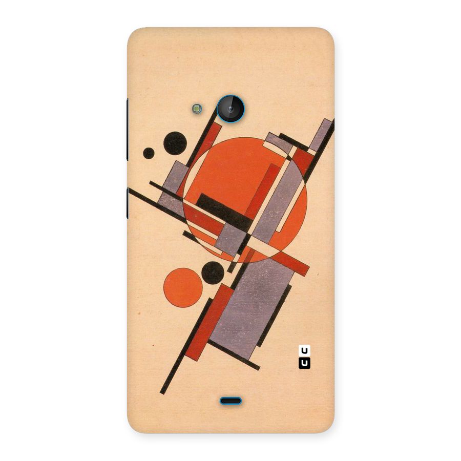 Geo Abstract Metrics Back Case for Lumia 540