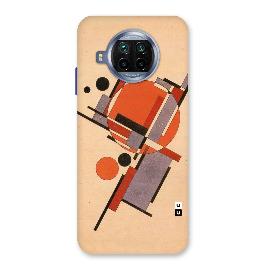 Geo Abstract Metrics Back Case for Mi 10i