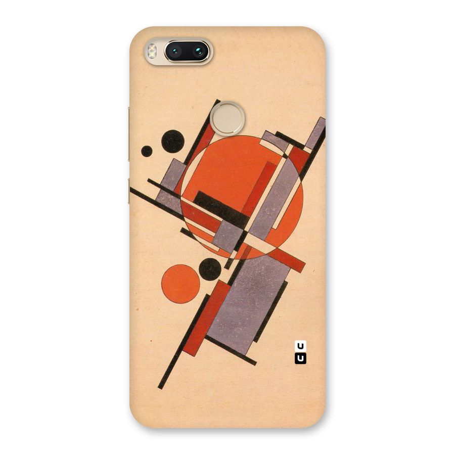 Geo Abstract Metrics Back Case for Mi A1