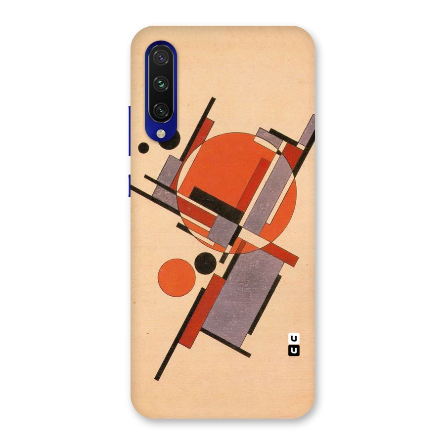 Geo Abstract Metrics Back Case for Mi A3