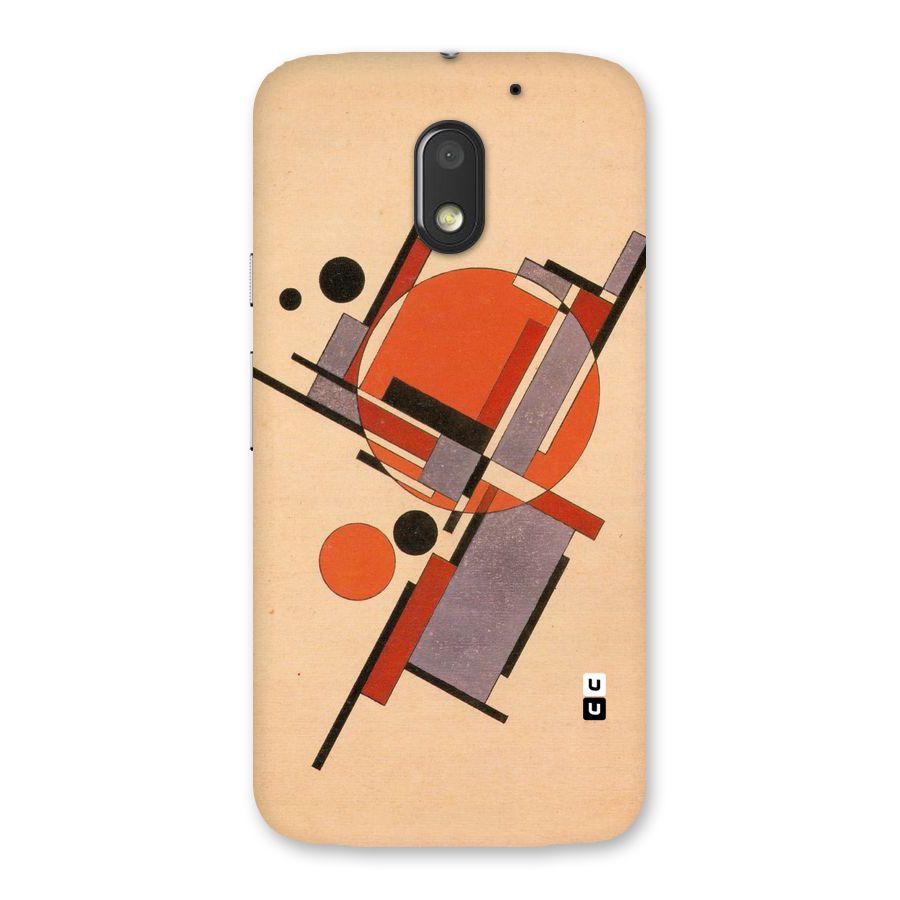Geo Abstract Metrics Back Case for Moto E3 Power