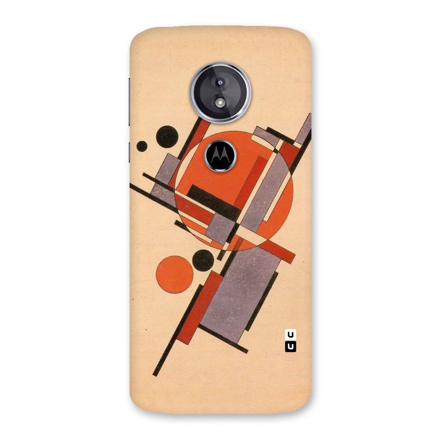 Geo Abstract Metrics Back Case for Moto E5