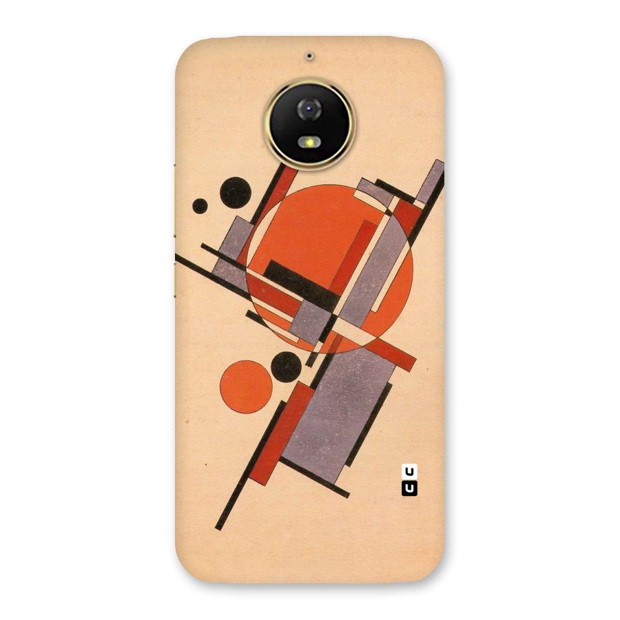 Geo Abstract Metrics Back Case for Moto G5s