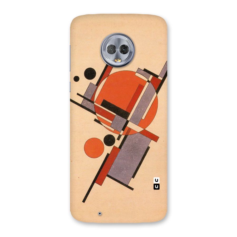 Geo Abstract Metrics Back Case for Moto G6