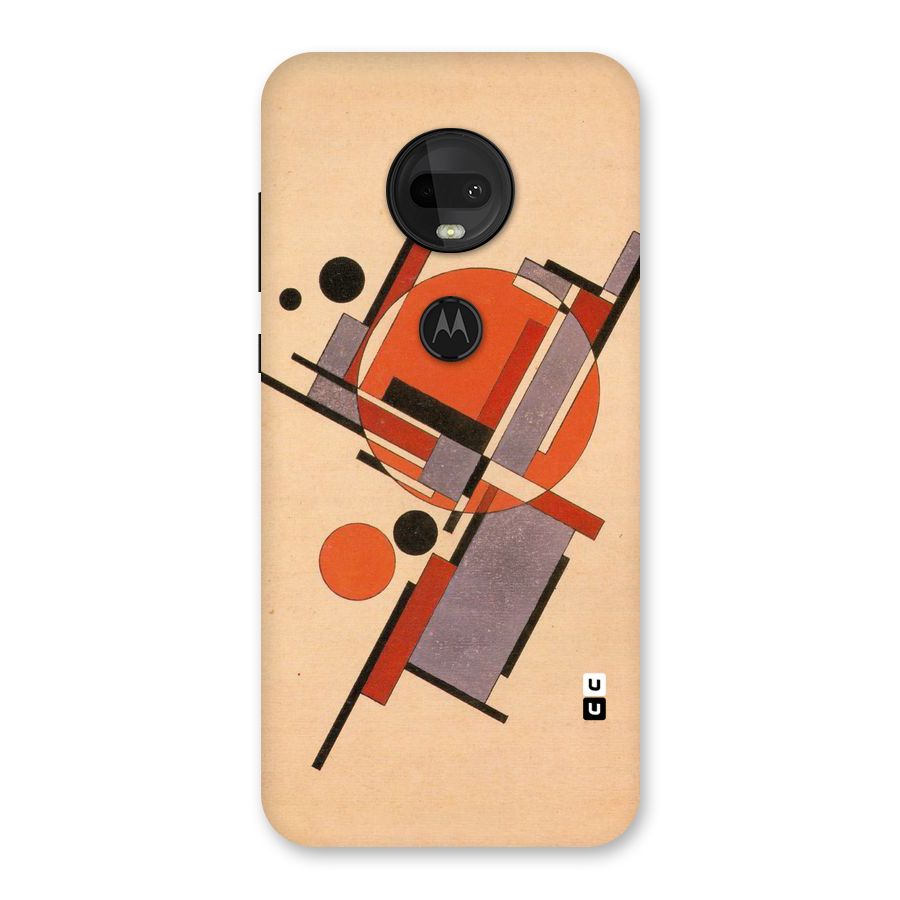 Geo Abstract Metrics Back Case for Moto G7