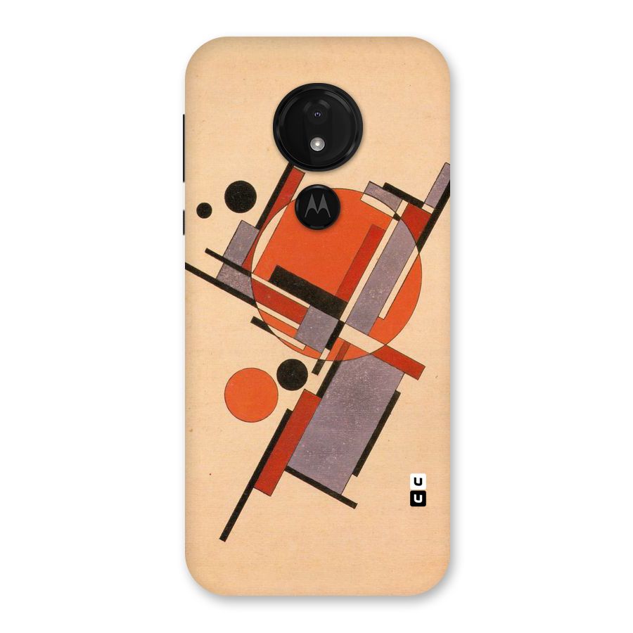 Geo Abstract Metrics Back Case for Moto G7 Power