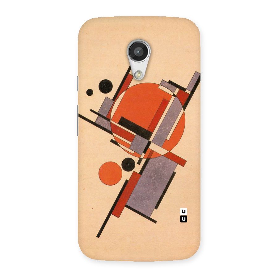 Geo Abstract Metrics Back Case for Moto G 2nd Gen