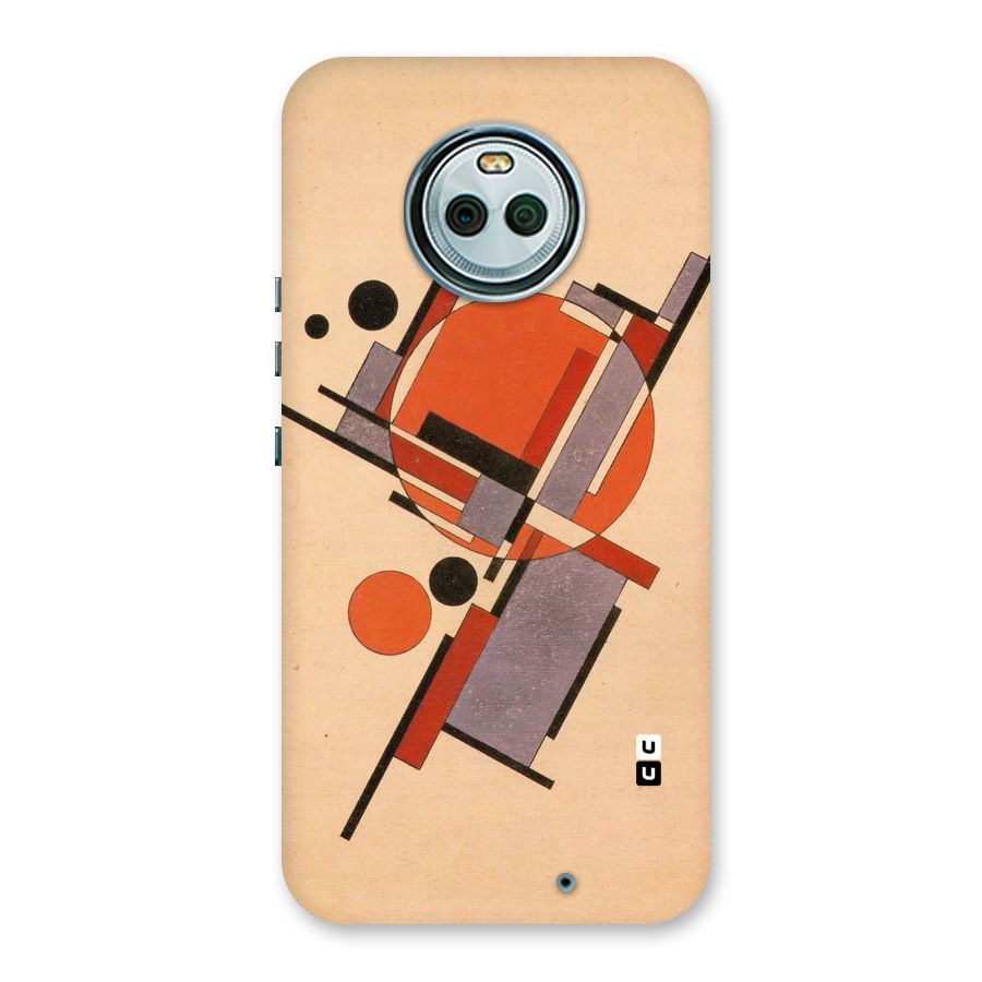 Geo Abstract Metrics Back Case for Moto X4