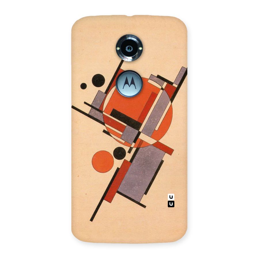 Geo Abstract Metrics Back Case for Moto X 2nd Gen