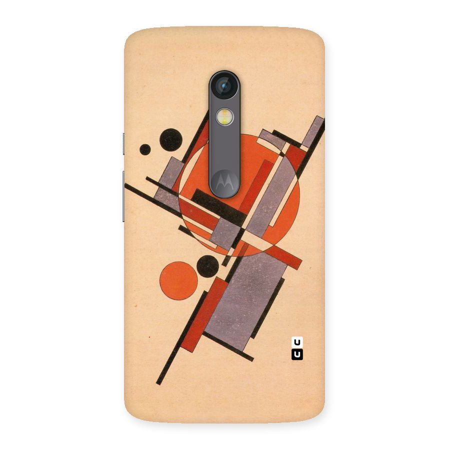 Geo Abstract Metrics Back Case for Moto X Play