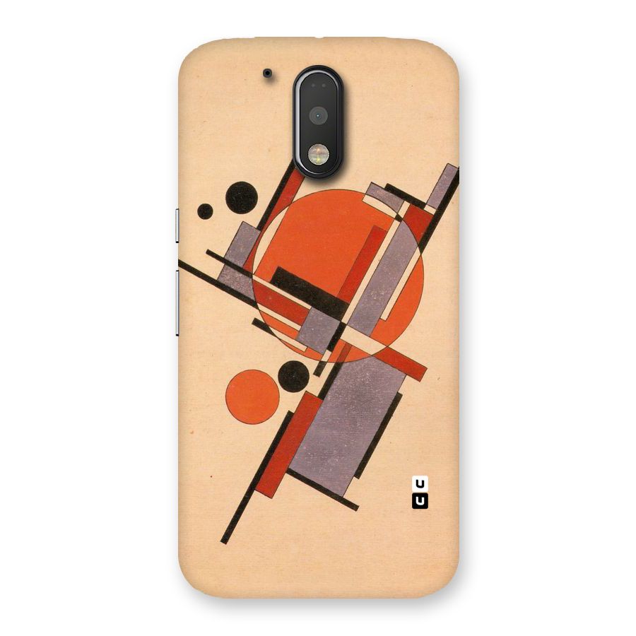Geo Abstract Metrics Back Case for Motorola Moto G4 Plus