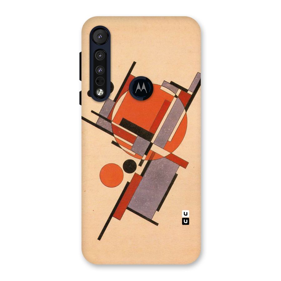 Geo Abstract Metrics Back Case for Motorola One Macro