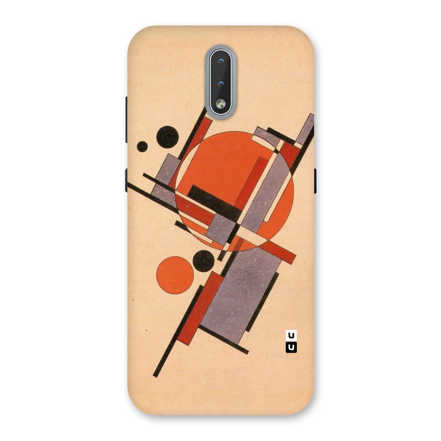 Geo Abstract Metrics Back Case for Nokia 2.3