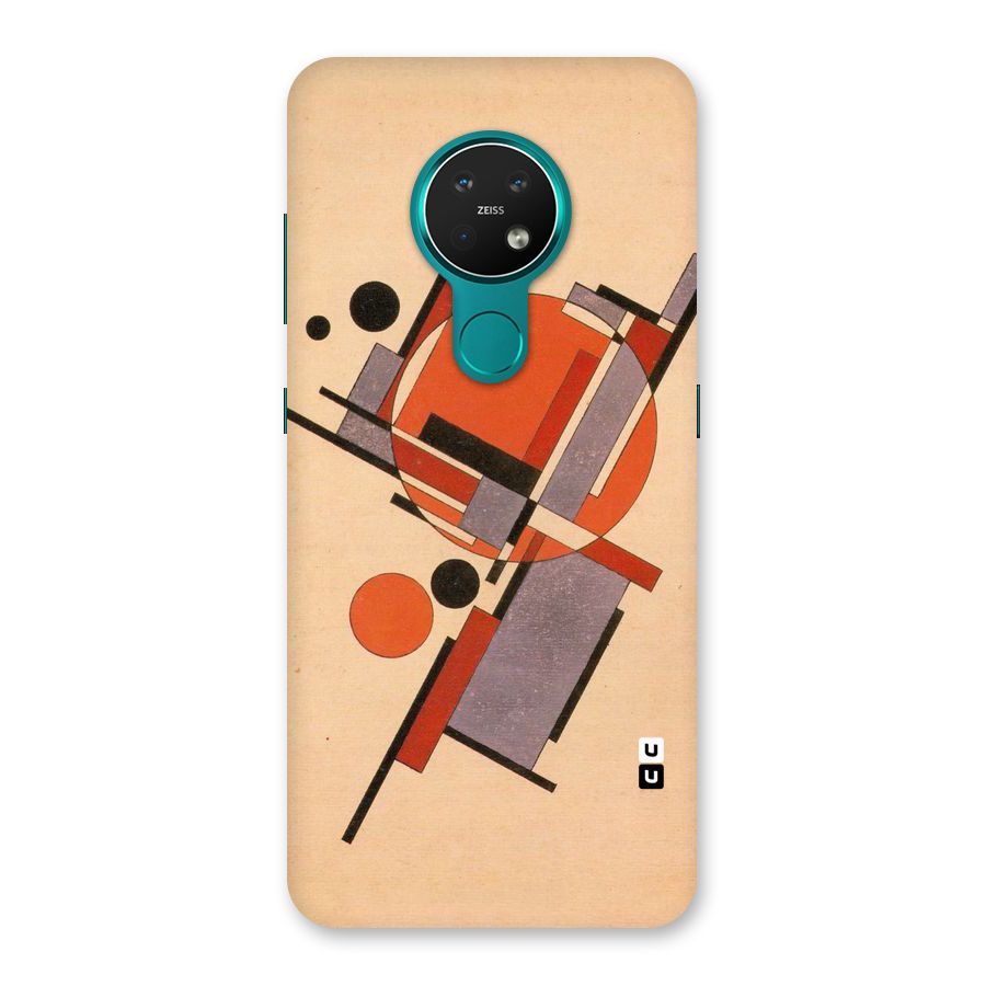 Geo Abstract Metrics Back Case for Nokia 7.2