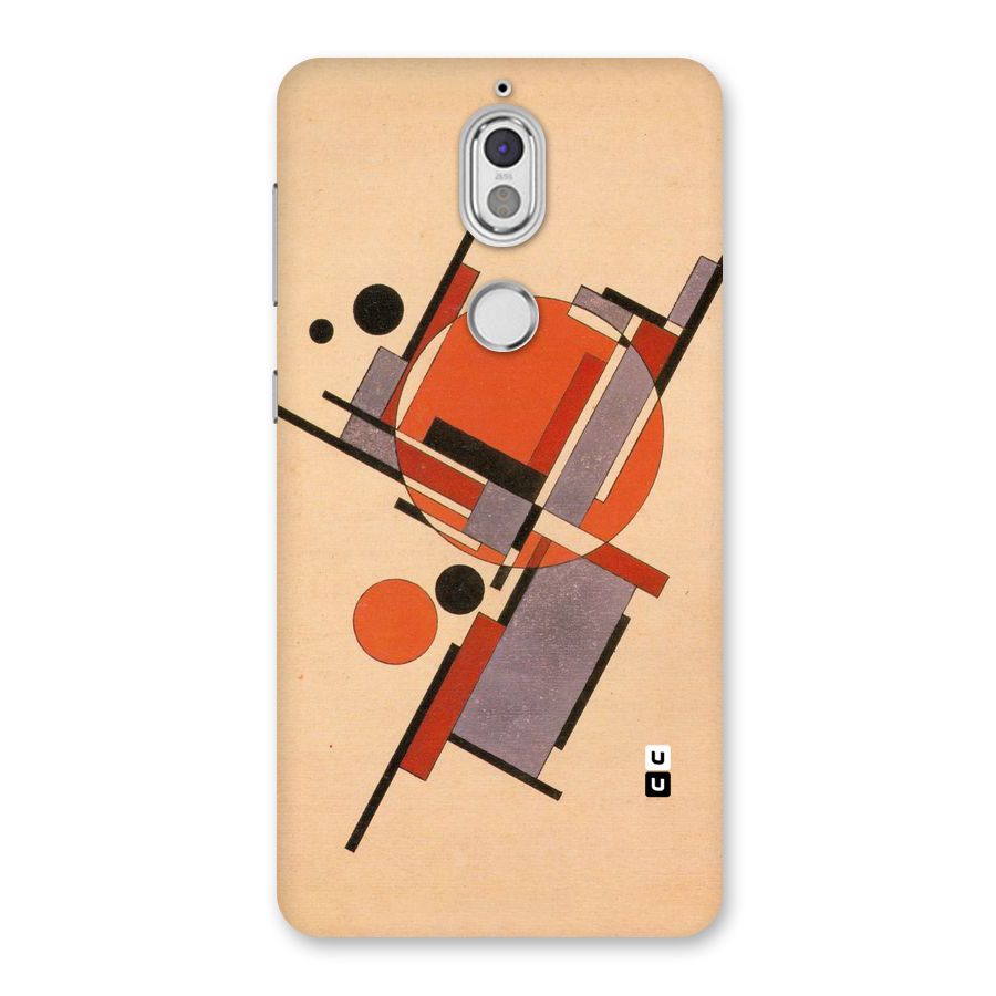 Geo Abstract Metrics Back Case for Nokia 7