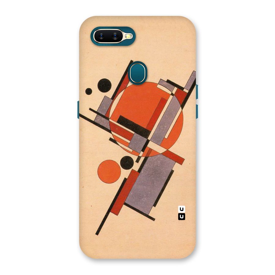 Geo Abstract Metrics Back Case for Oppo A11k