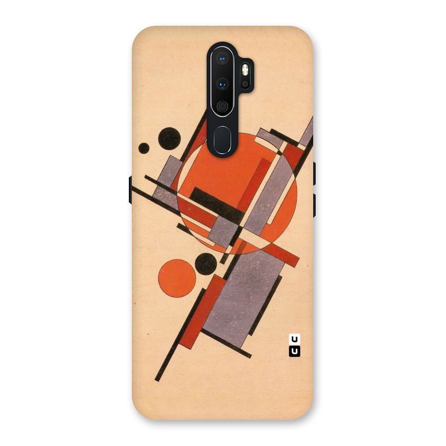 Geo Abstract Metrics Back Case for Oppo A5 (2020)