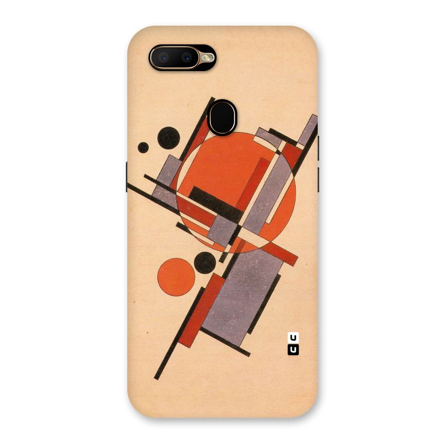Geo Abstract Metrics Back Case for Oppo A5s
