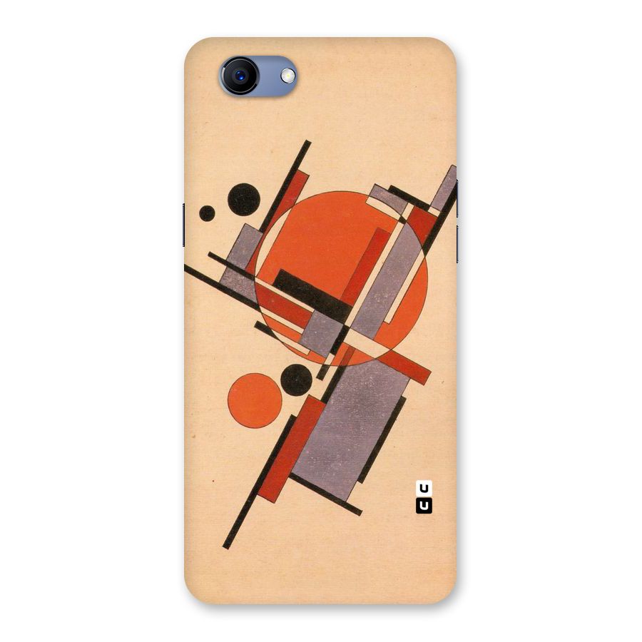 Geo Abstract Metrics Back Case for Oppo Realme 1