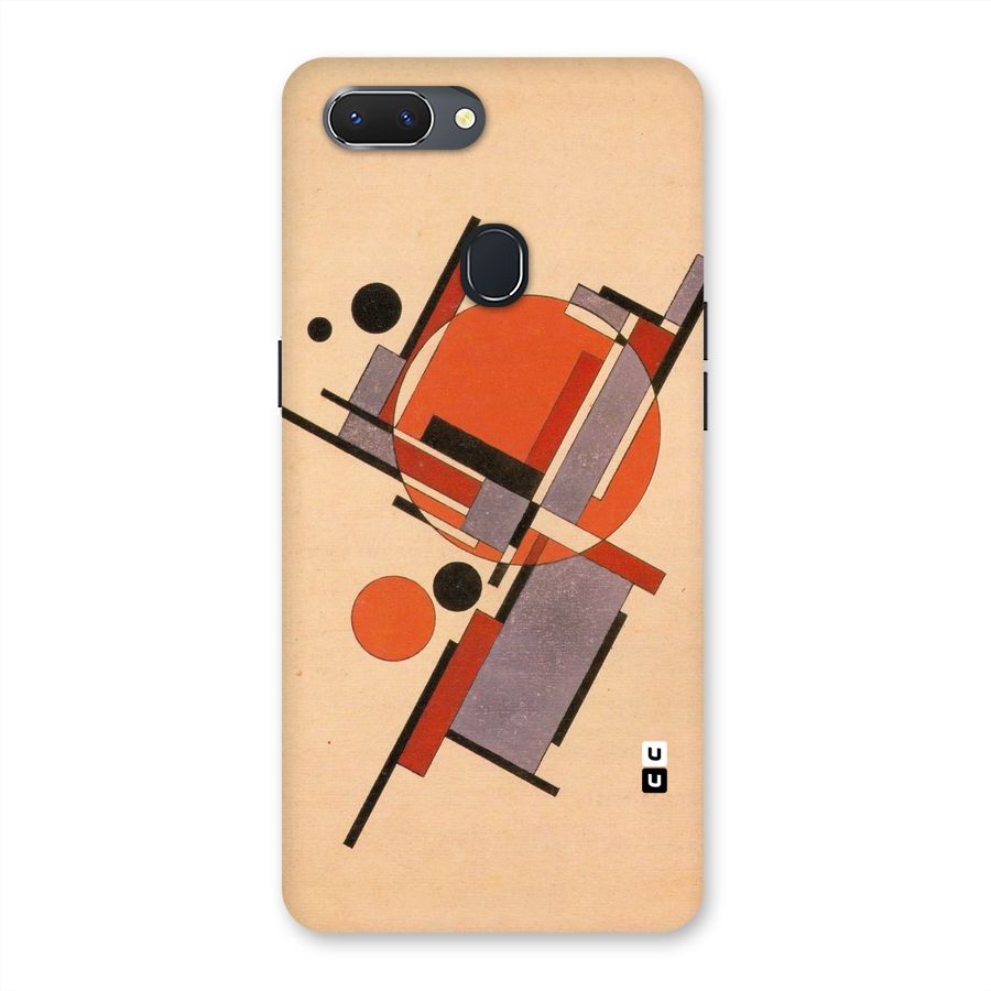 Geo Abstract Metrics Back Case for Oppo Realme 2