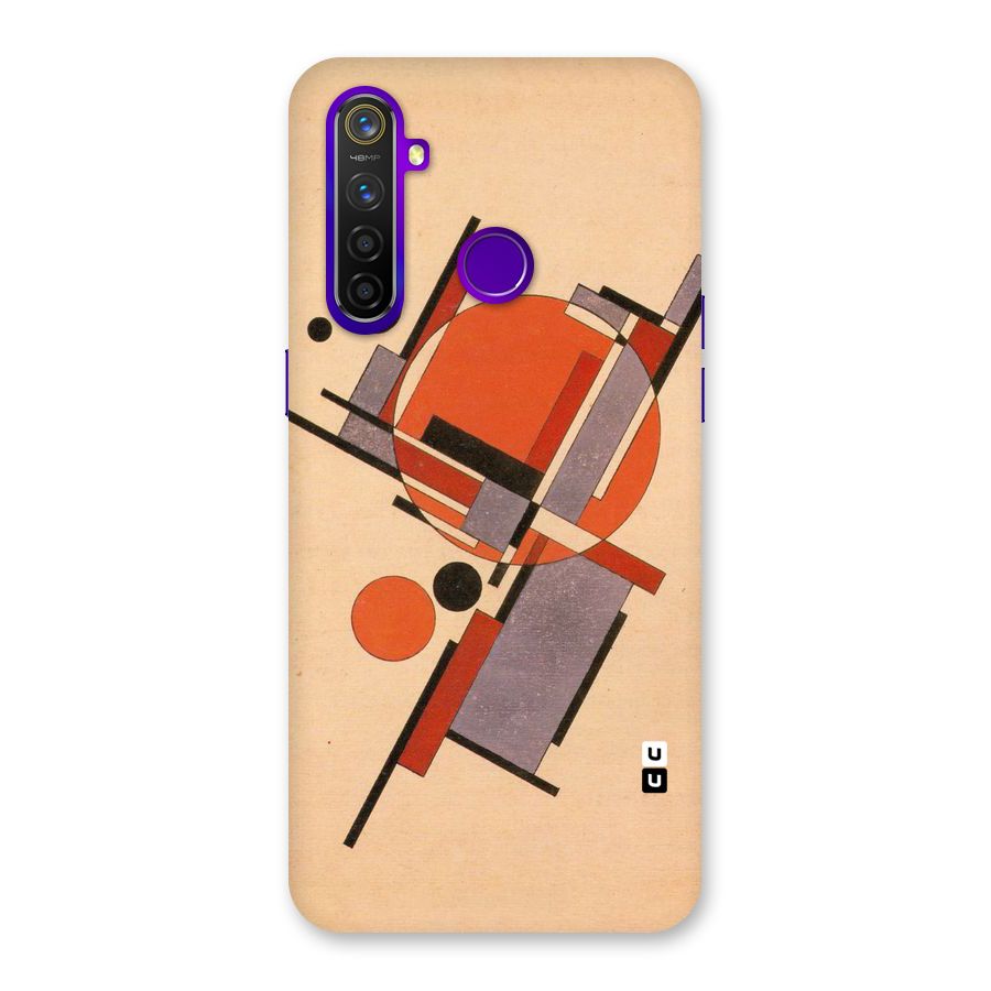 Geo Abstract Metrics Back Case for Realme 5 Pro
