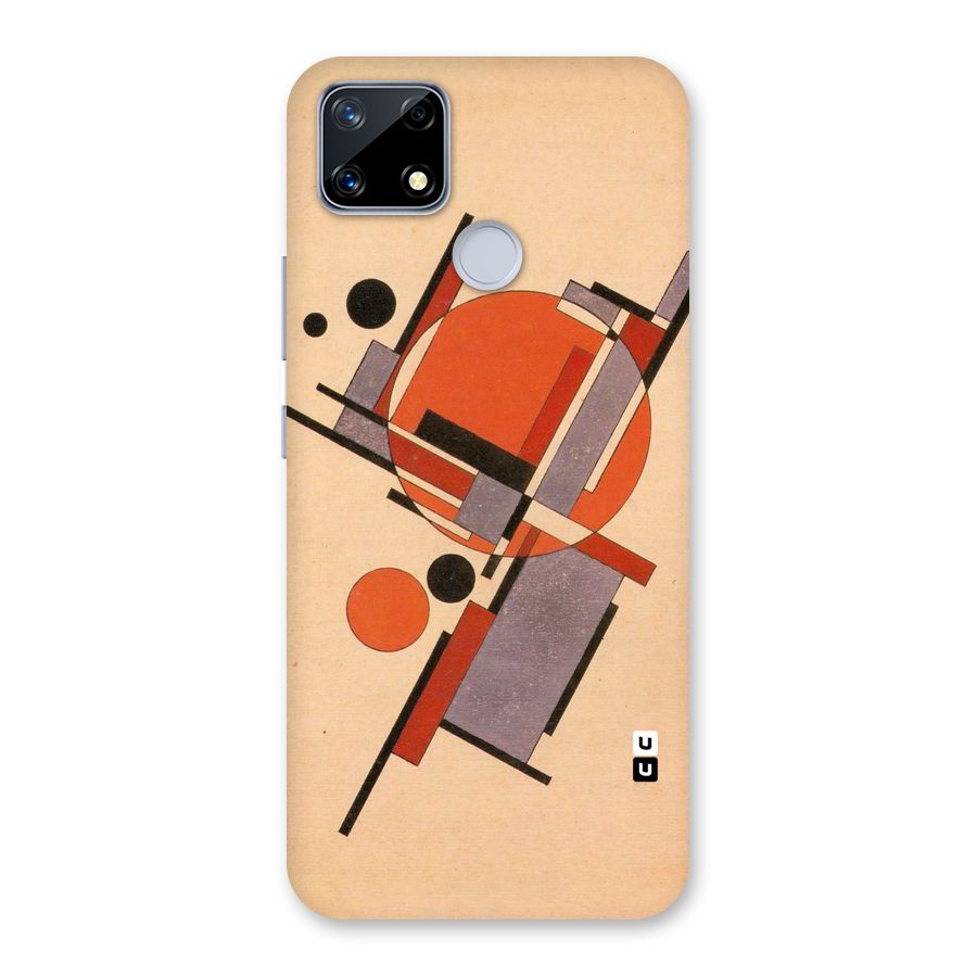 Geo Abstract Metrics Back Case for Realme Narzo 20