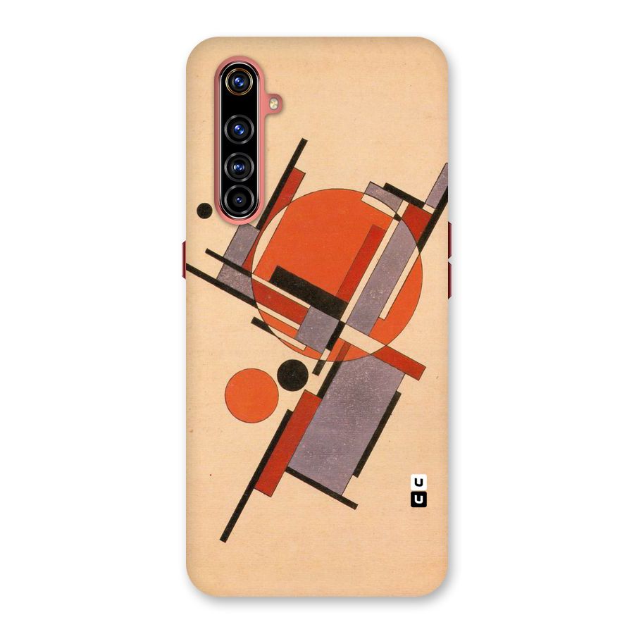 Geo Abstract Metrics Back Case for Realme X50 Pro