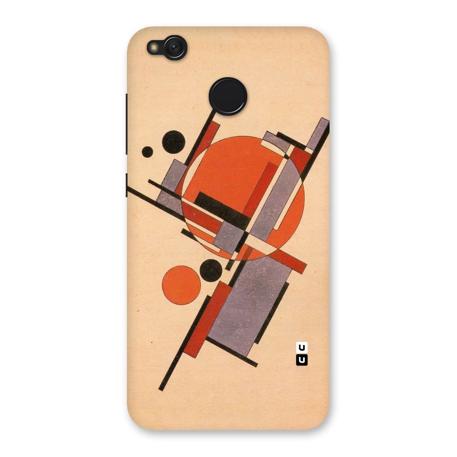 Geo Abstract Metrics Back Case for Redmi 4