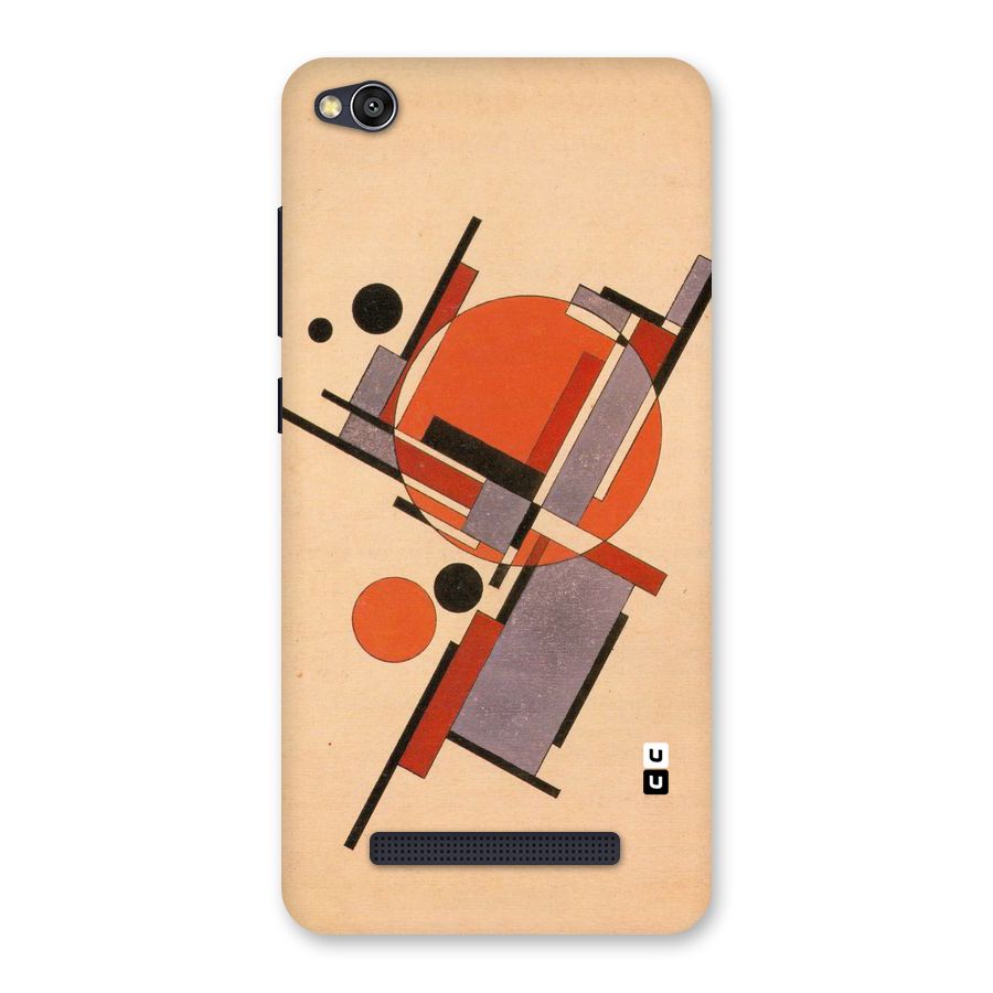 Geo Abstract Metrics Back Case for Redmi 4A