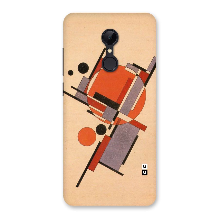 Geo Abstract Metrics Back Case for Redmi 5