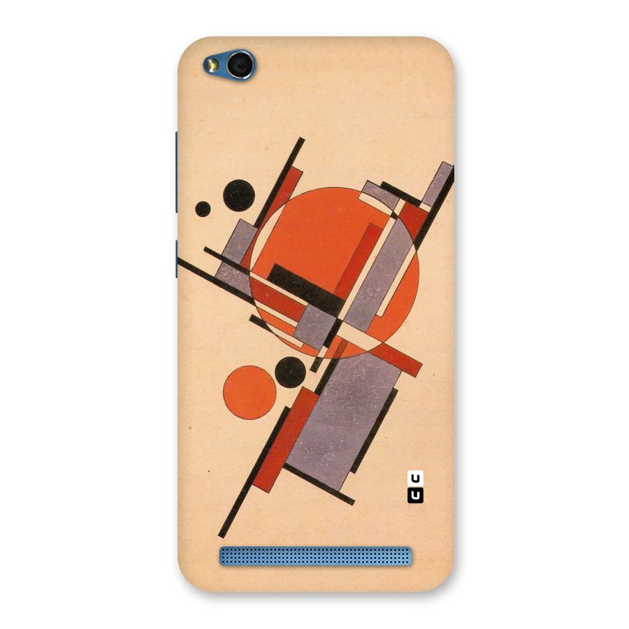 Geo Abstract Metrics Back Case for Redmi 5A