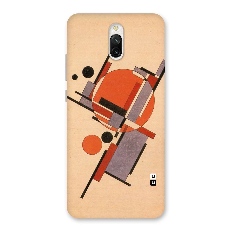 Geo Abstract Metrics Back Case for Redmi 8A Dual