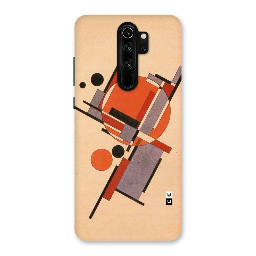 Geo Abstract Metrics Back Case for Redmi Note 8 Pro