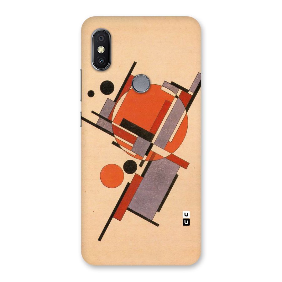 Geo Abstract Metrics Back Case for Redmi Y2