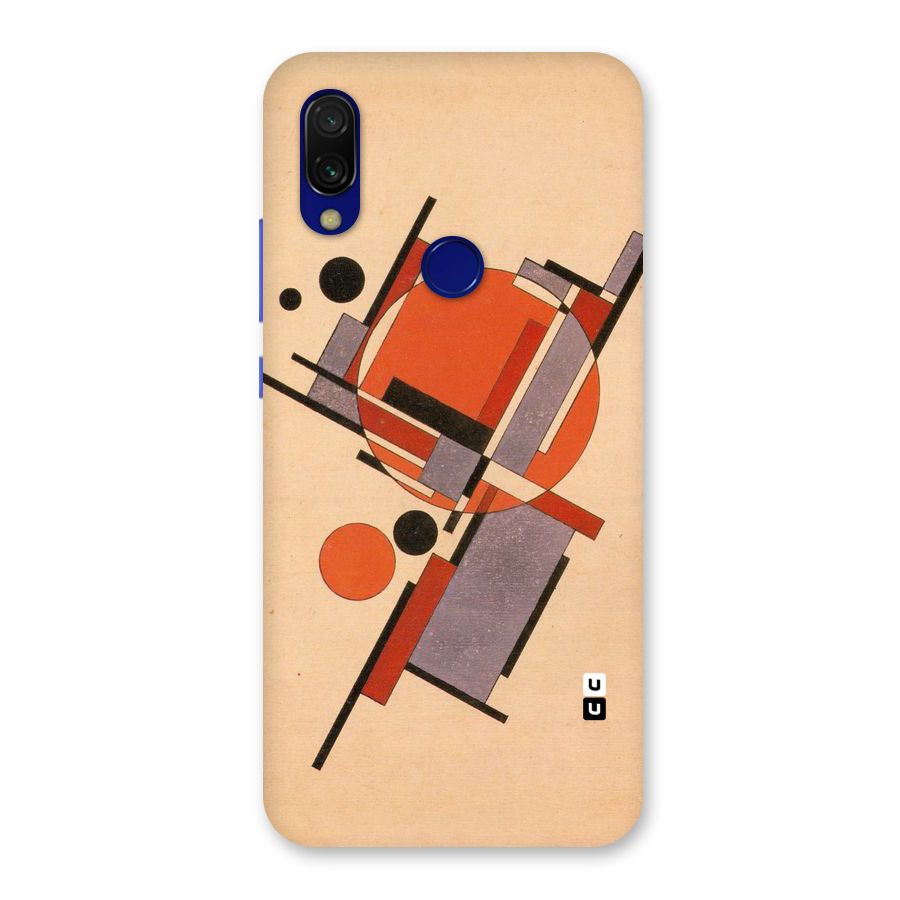 Geo Abstract Metrics Back Case for Redmi Y3