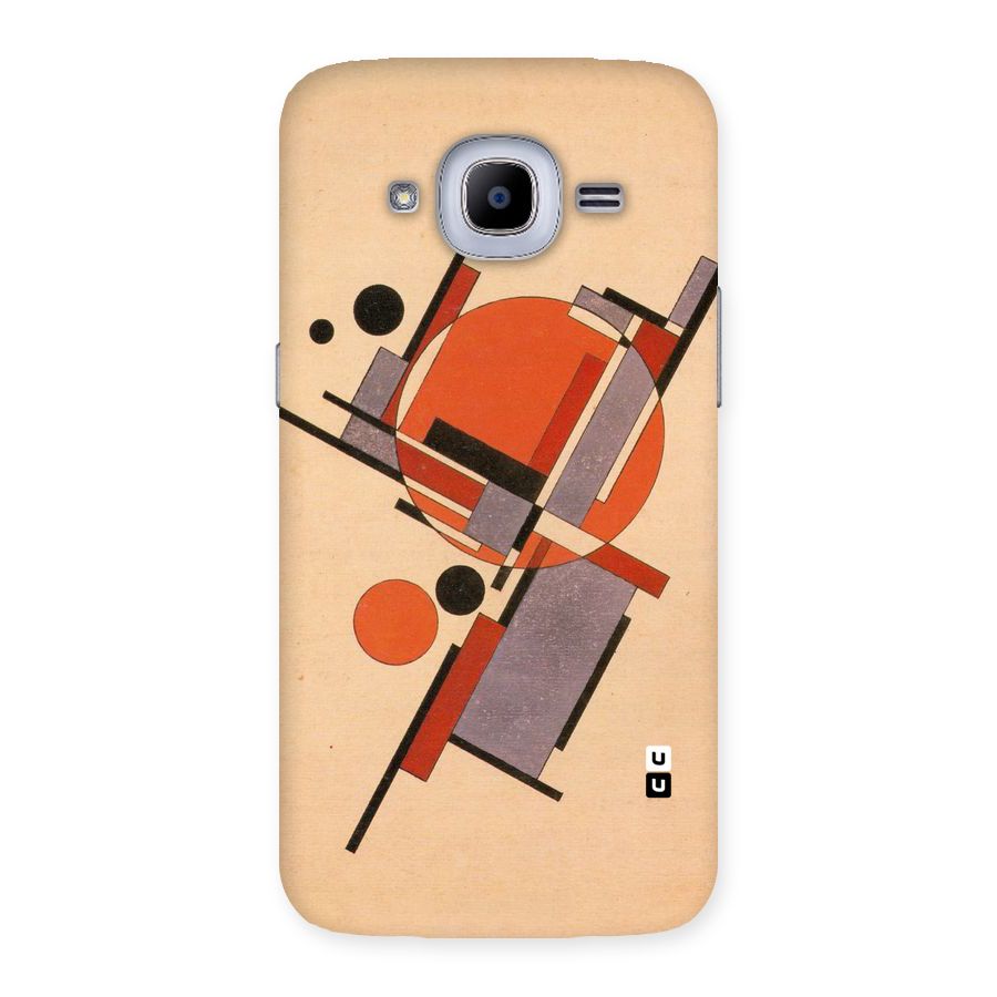Geo Abstract Metrics Back Case for Samsung Galaxy J2 Pro