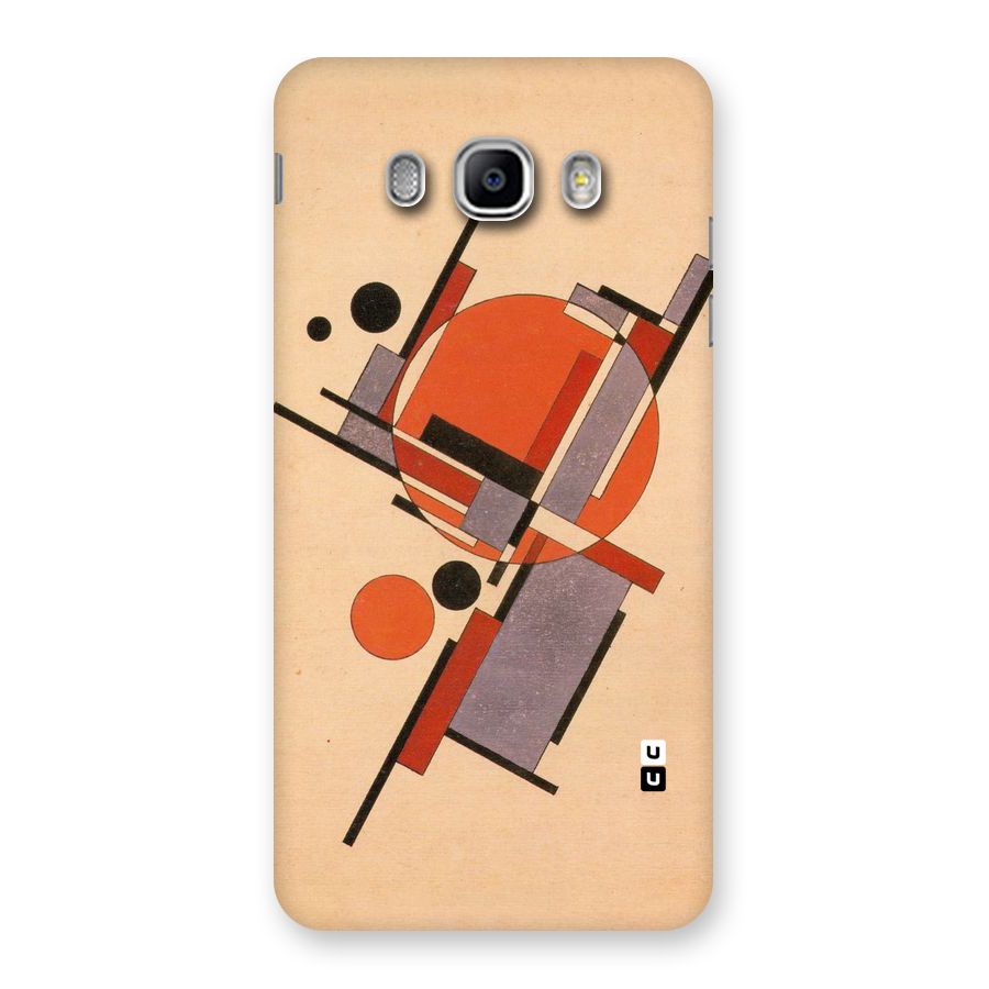 Geo Abstract Metrics Back Case for Samsung Galaxy J5 2016
