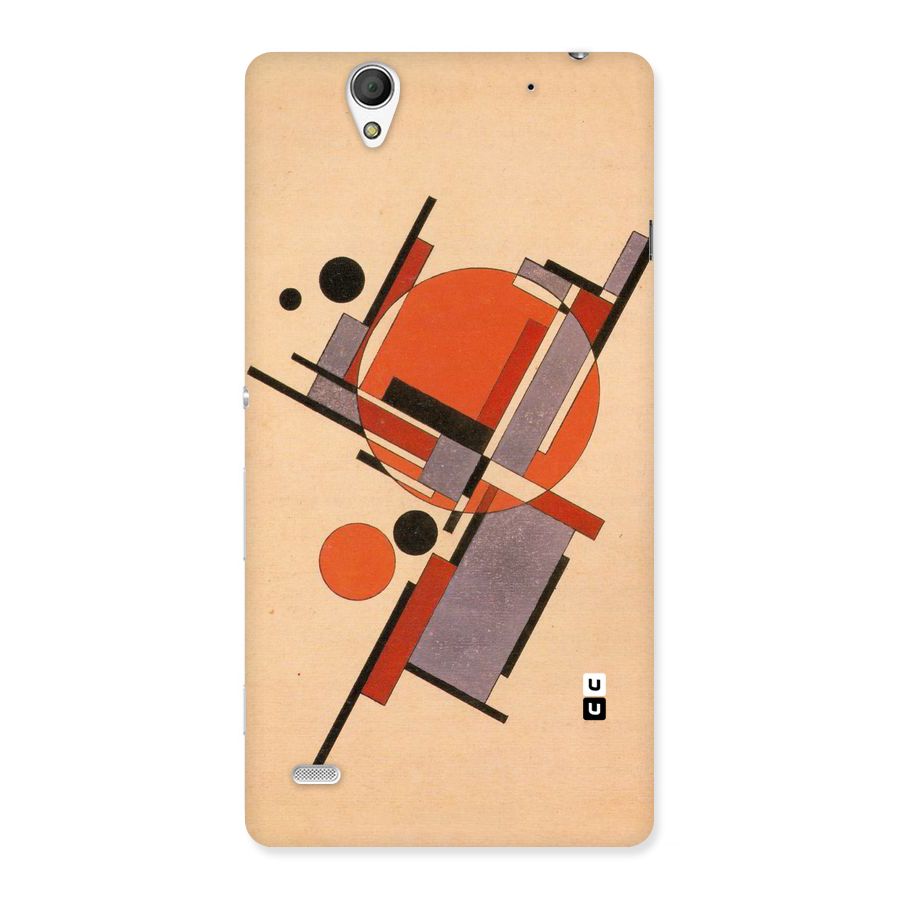 Geo Abstract Metrics Back Case for Sony Xperia C4