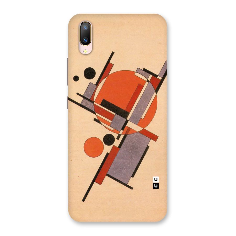 Geo Abstract Metrics Back Case for Vivo V11 Pro