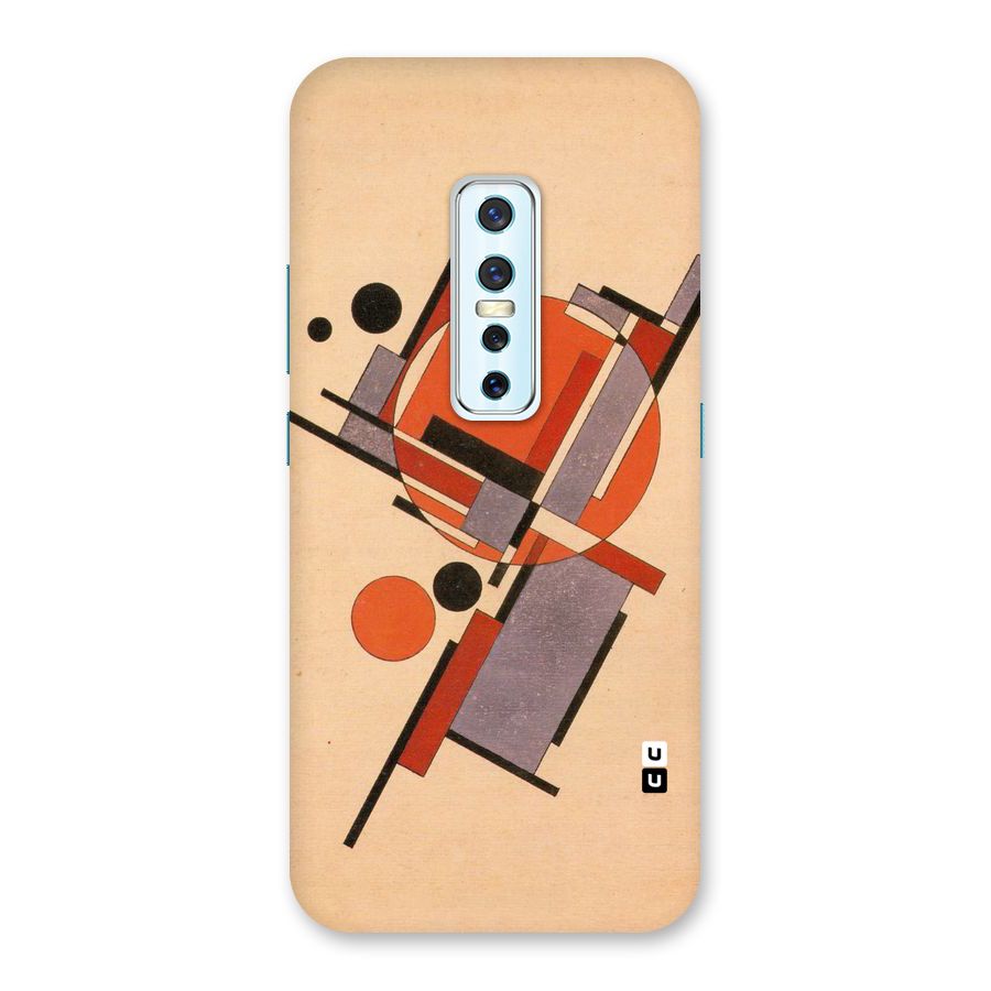 Geo Abstract Metrics Back Case for Vivo V17 Pro