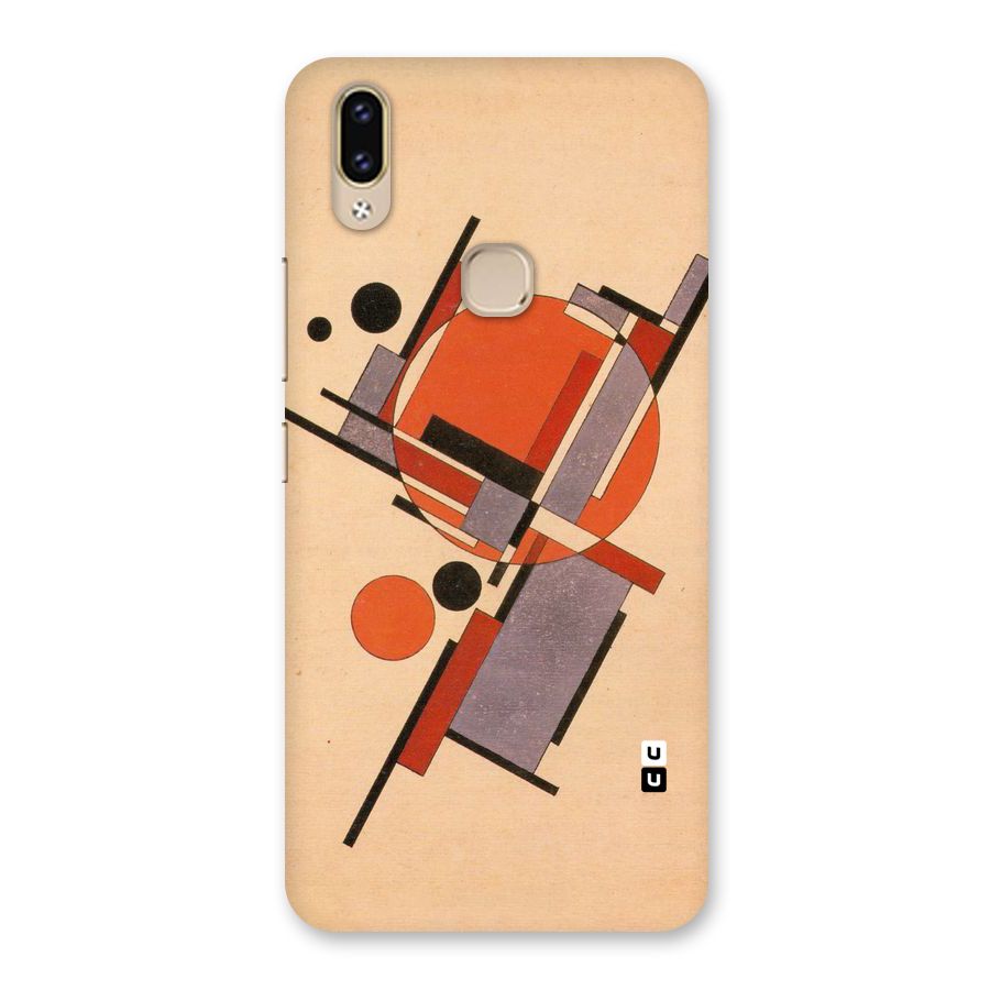 Geo Abstract Metrics Back Case for Vivo V9 Youth