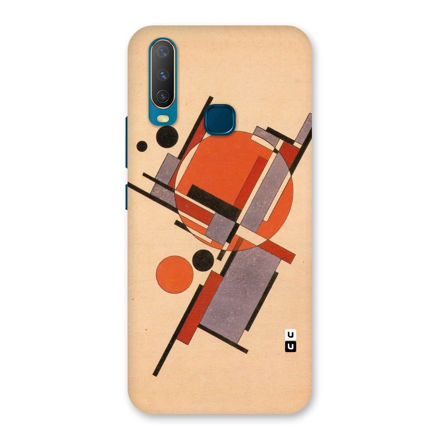 Geo Abstract Metrics Back Case for Vivo Y17