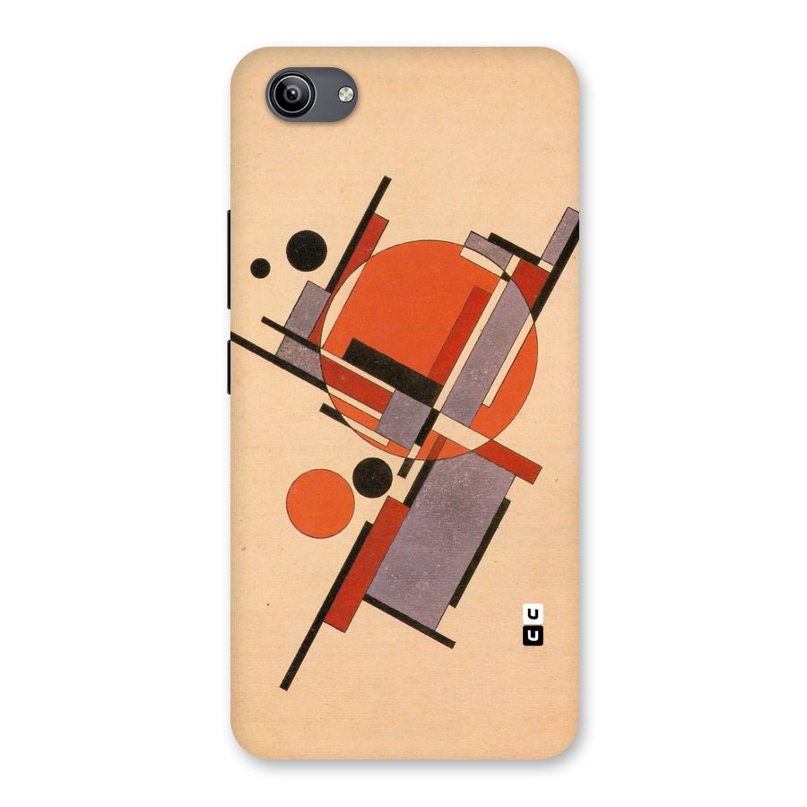 Geo Abstract Metrics Back Case for Vivo Y81i